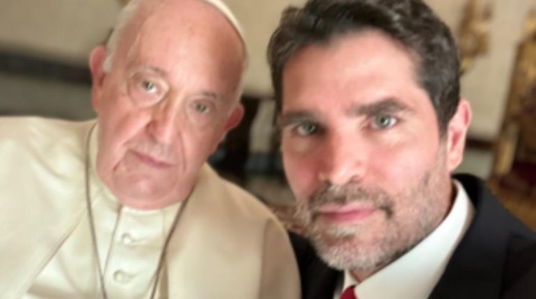 Eduardo Verástegui agradece al Papa Francisco su apoyo a Sound of Freedom