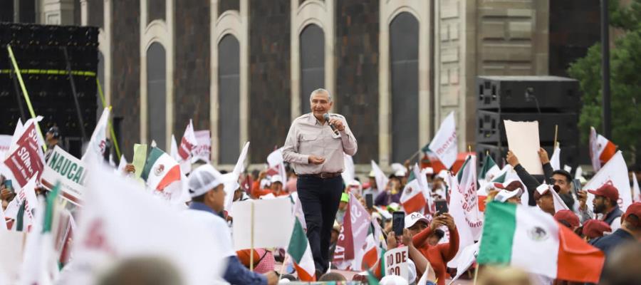 Espera Adán Augusto que se respete el resultado al nombrarse la "corcholata" ganadora