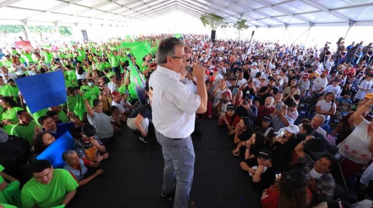 Acusa Ebrard que hubo "campeonato de acarreo" en la contienda interna de Morena