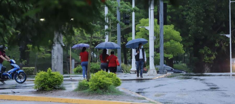 Iniciaría Tabasco semana con lluvias puntuales fuertes por canales de baja presión