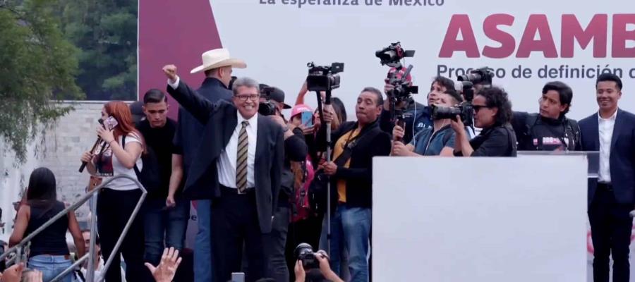 "Soy un hombre limpio y listo para servir a mi país", asegura Monreal durante su cierre de recorridos