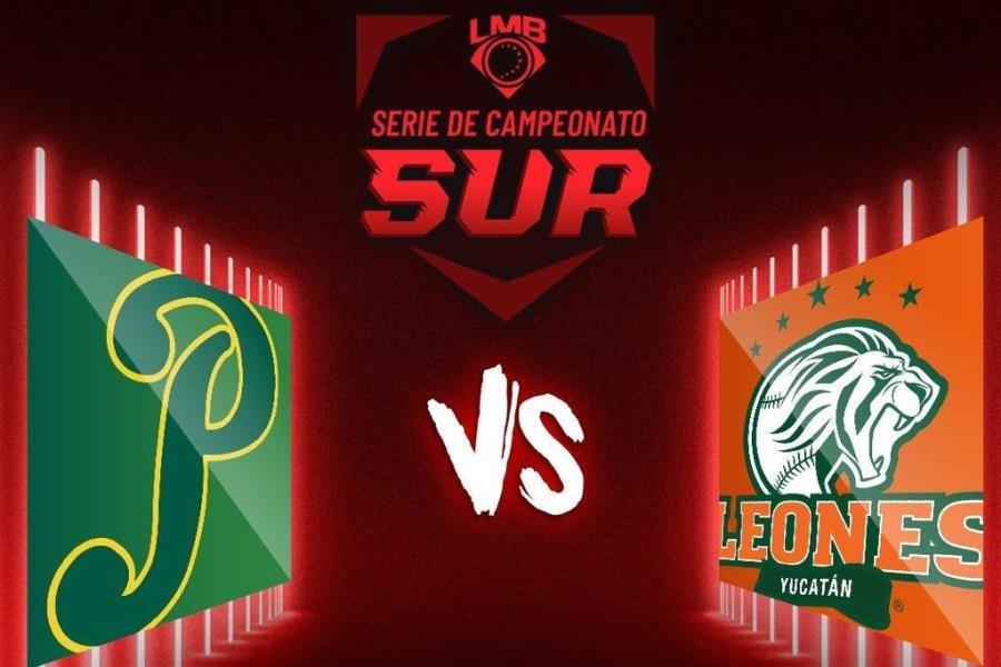 Inicia la final de la Zona Sur, Leones de Yucatán vs Pericos de Puebla