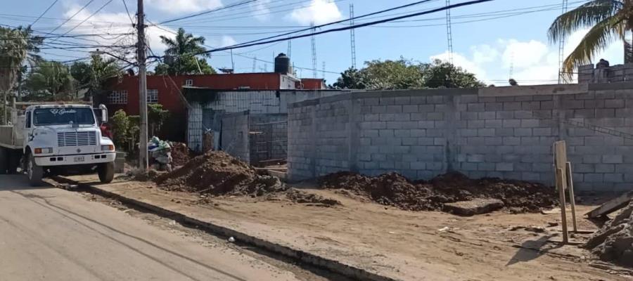 Frenan obra en relleno de Las Ilusiones en sector Compuerta: Regidora