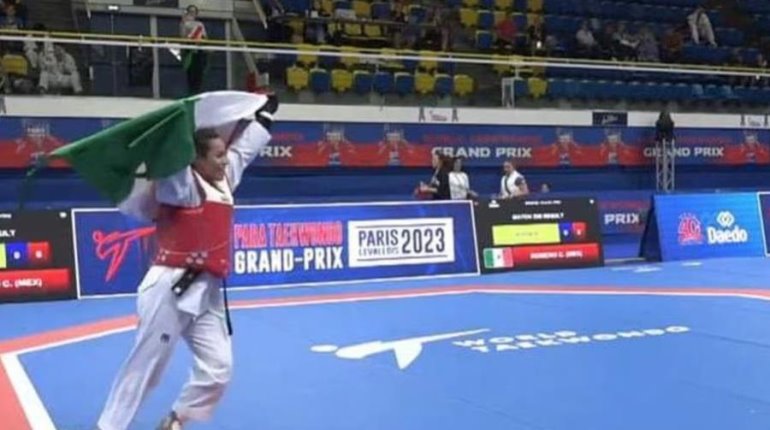 Parataekwondoines mexicanos ganan oro, plata y bronce en Gran Prix de París