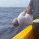 Graban momento en que presunto narcotraficante es arrojado al mar en R. Dominicana