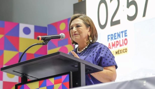 Xóchitl Gálvez rompe en llanto al enterarse del respaldo del PRI a su aspiración