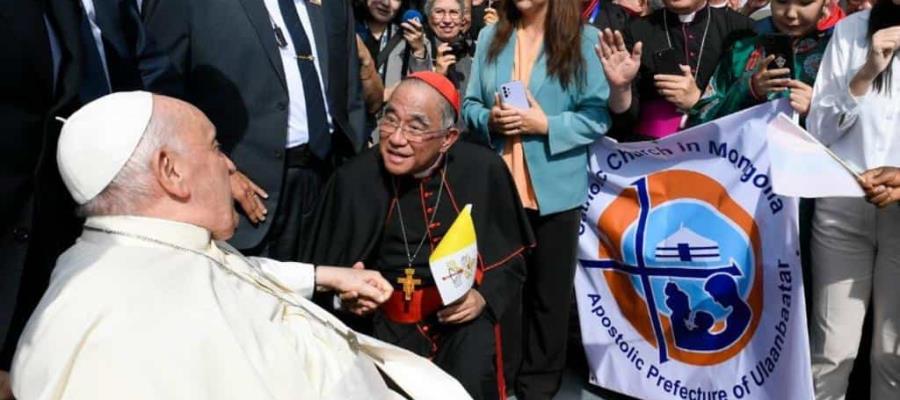 Llega Papa Francisco a Mongolia para iniciar su viaje apostólico 43