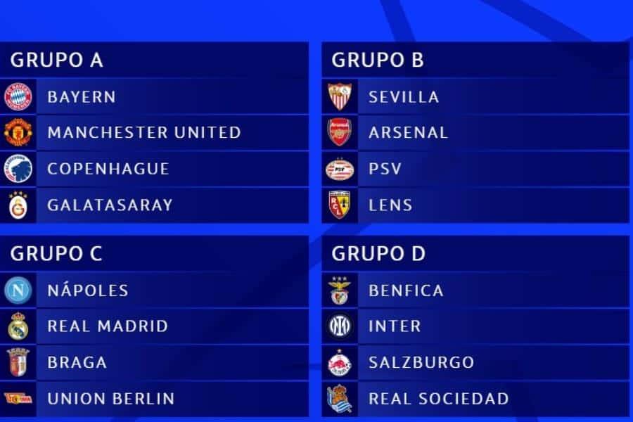 Definidos grupos Champions League; Feyenoord en el grupo de la muerte