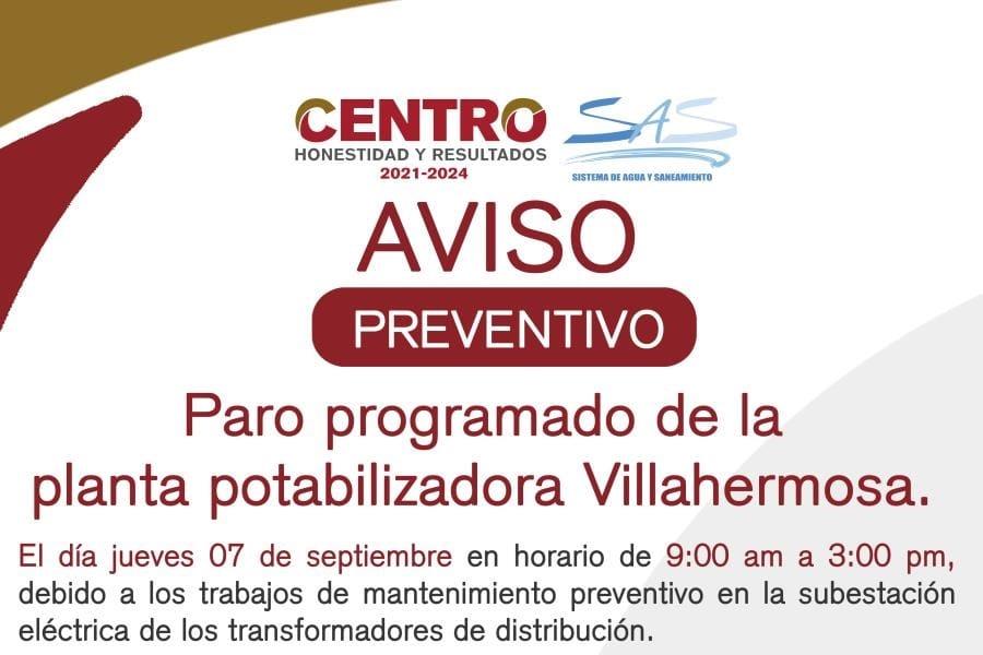 7 de septiembre habrá paro en planta Villahermosa: SAS