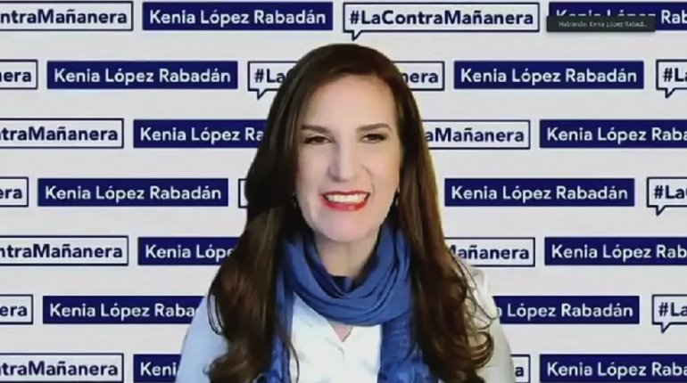 Cuestiona Kenia López fiesta "llena de lujos" en la que aparece hijo mayor de AMLO