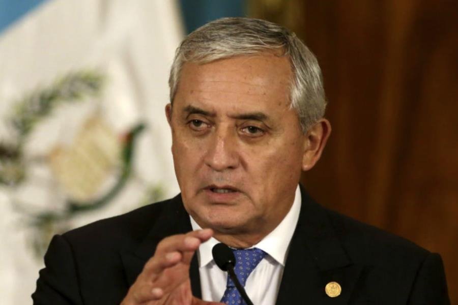 Expresidente de Guatemala se declara culpable de corrupción durante su mandato