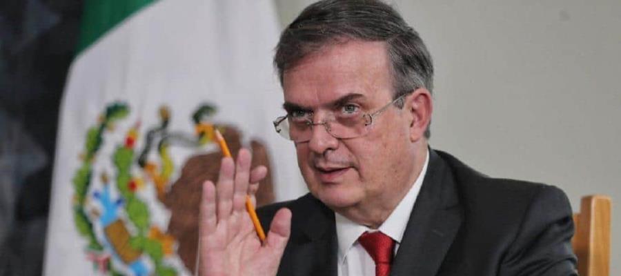 Dice Ebrard que "no ve espacio" en Morena, pero promete estar en la boleta de 2024