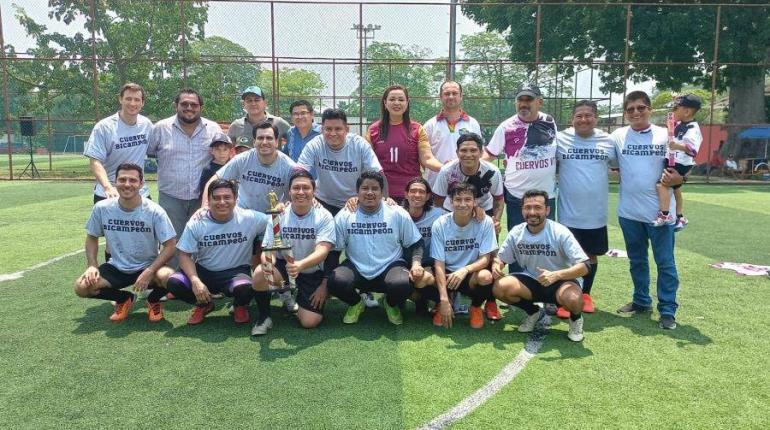 Cuervos VT, bicampeón de la Liga de Medios de Comunicación