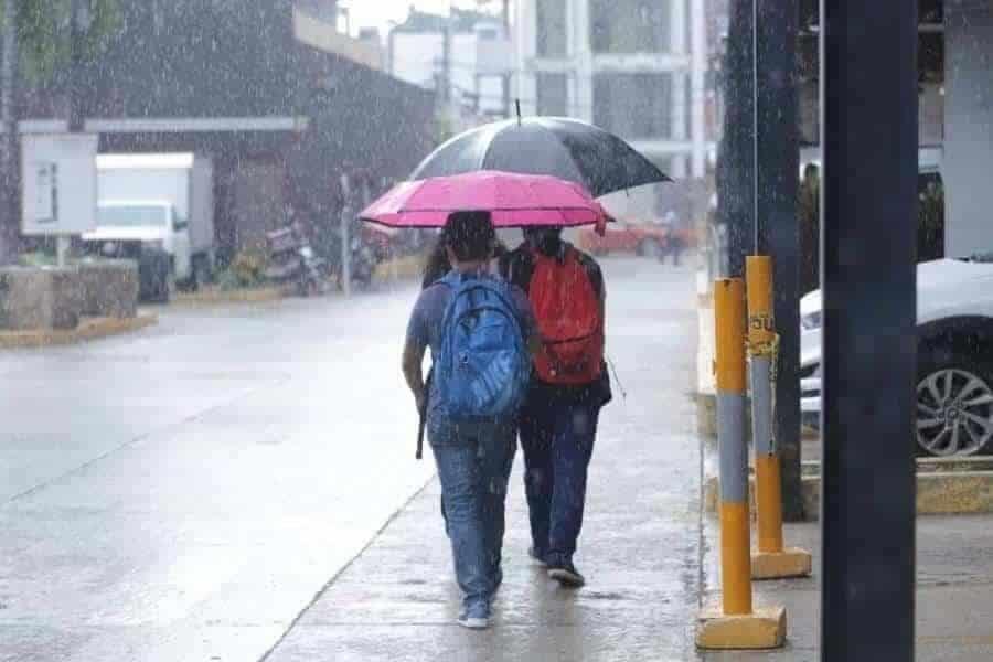 Se mantiene pronóstico de lluvias significativas en Tabasco por efectos del Frente Frío Número 4