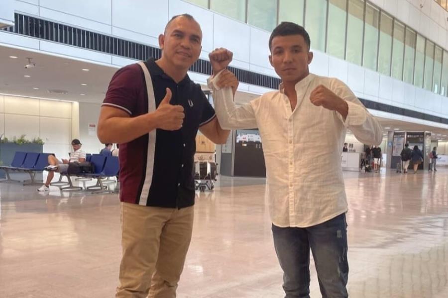 Kiko Guzmán ya entrena en Japón para combate del 18 de septiembre