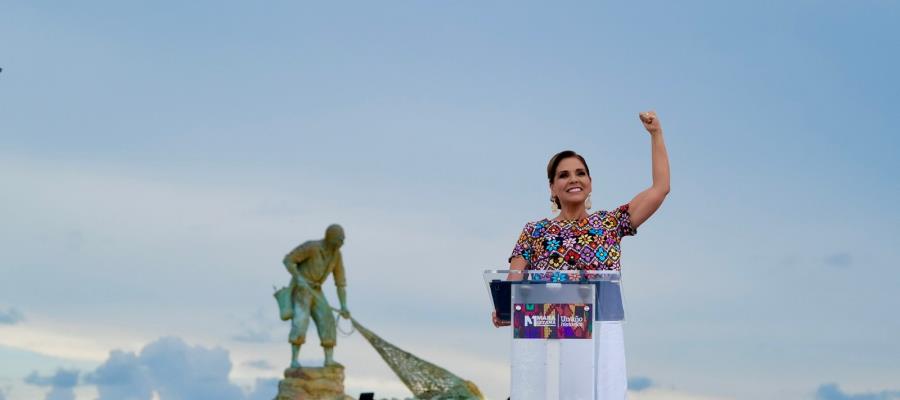 El próximo año México tendrá su primera mujer presidenta y será de izquierda, vaticina Mara Lezama durante su informe