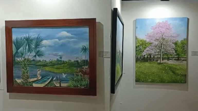 Inaugura Congreso de Tabasco exposición pictórica ´Bonokab Tierra Pintada´