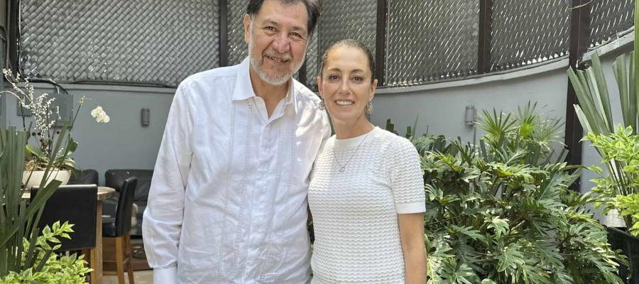 Nombra Sheinbaum a Noroña como su vocero