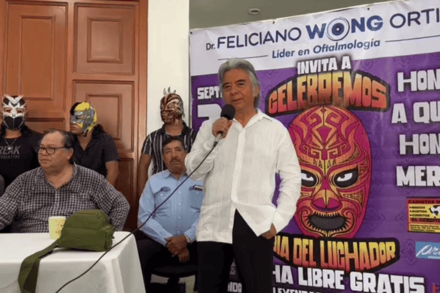 Celebrarán Día del Luchador con gran función y homenaje a 40 deportistas del pancracio tabasqueño