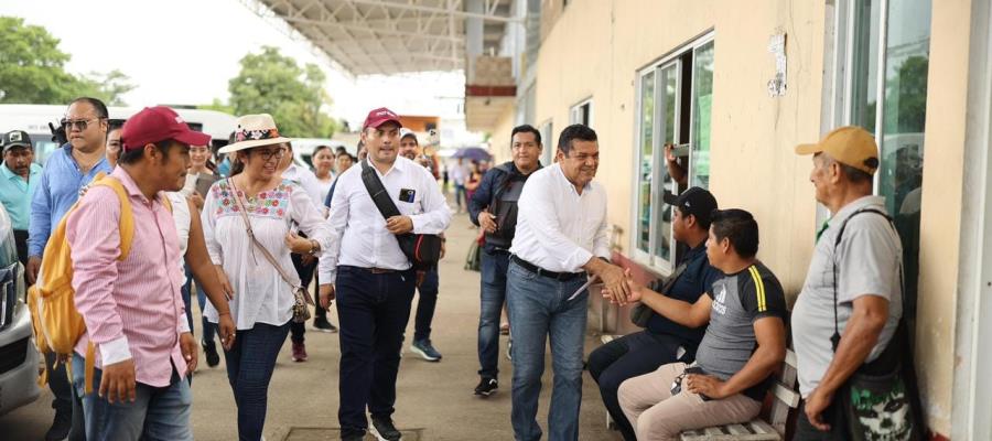 4T se defiende en territorio, no desde el escritorio: May en recorrido por Tacotalpa