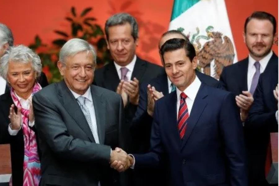 AMLO reconoce a Peña Nieto por no haberse entrometido en elección presidencial de 2018