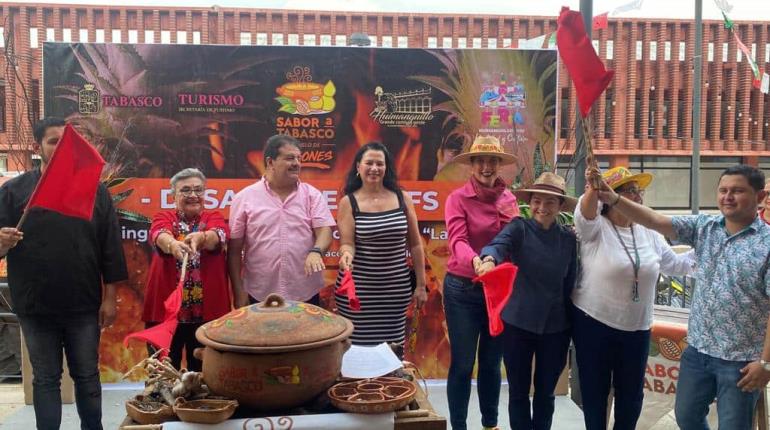 En el marco de la feria municipal, realiza Turismo duelo de fogones en Huimanguillo