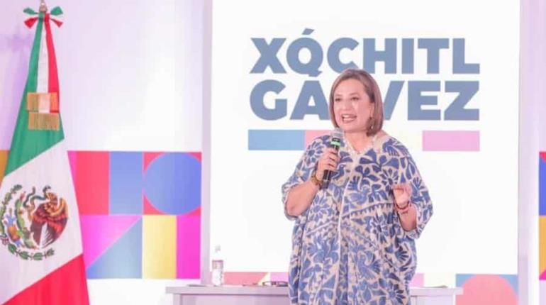 Estamos a un dígito de Morena en encuestas: Xóchitl Gálvez