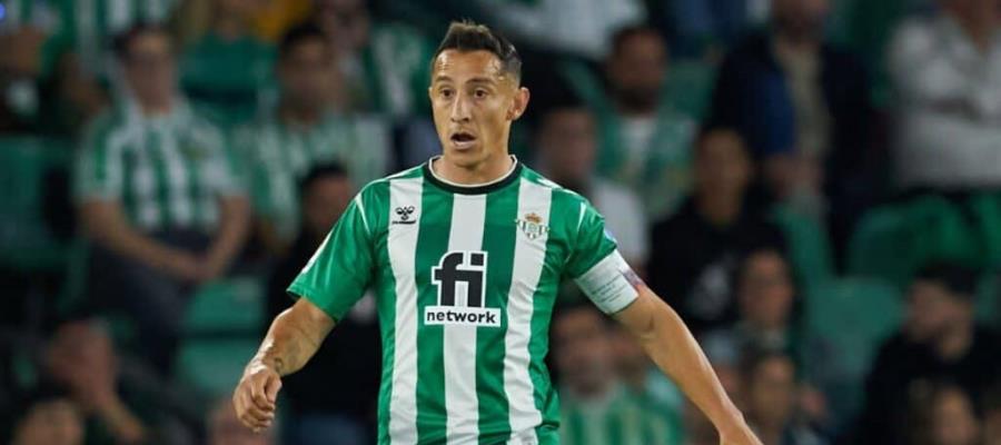 Guardado se resiente de lesión en tobillo y causa baja del Betis