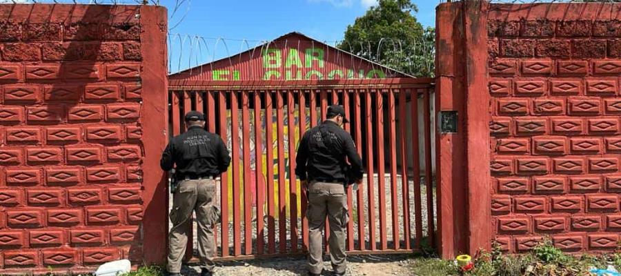 Catean bar en Huimanguillo; guardaban mil 500 litros de huachicol