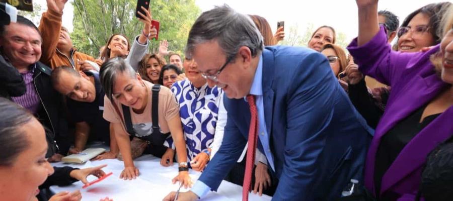 Anuncia Ebrard formación de asociación civil El Camino de México