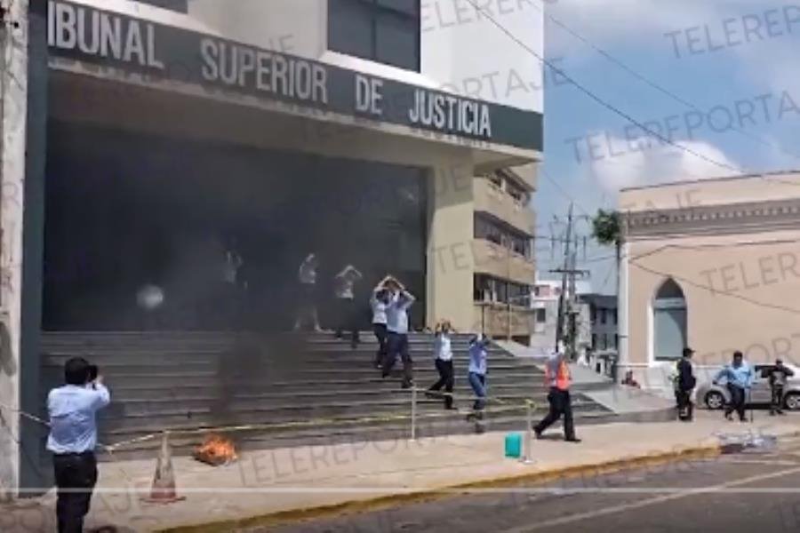 Vive Tabasco simulacros de sismo, incendio y huracán