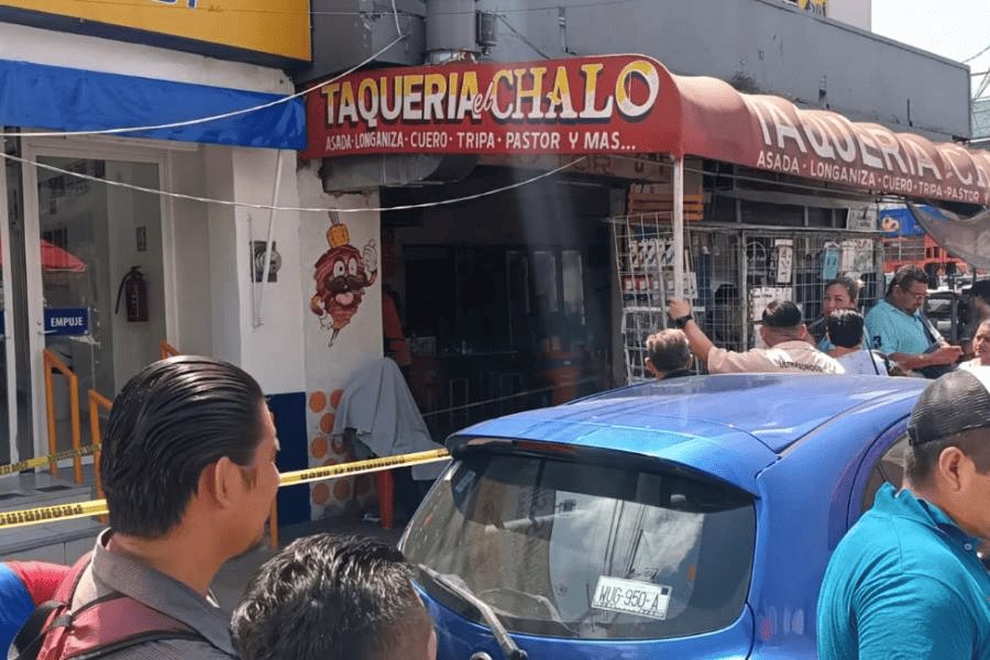 Fallece persona de posible infarto en Av. Madero de Villahermosa