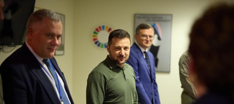 Acusa Zelenskyy a Rusia de usar los alimentos y la energía como arma