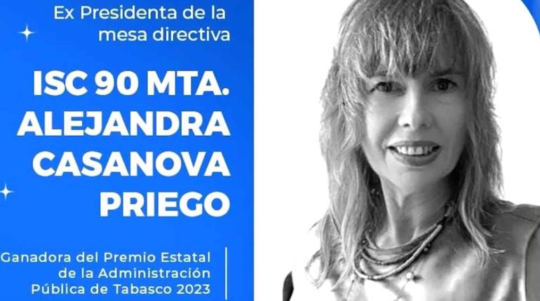 Alejandra Casanova gana el Premio Estatal de Administración y Políticas Públicas 2023