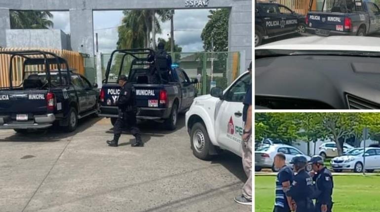 Balean a trabajadores al interior del Cobertizo de Pemex en Comalcalco