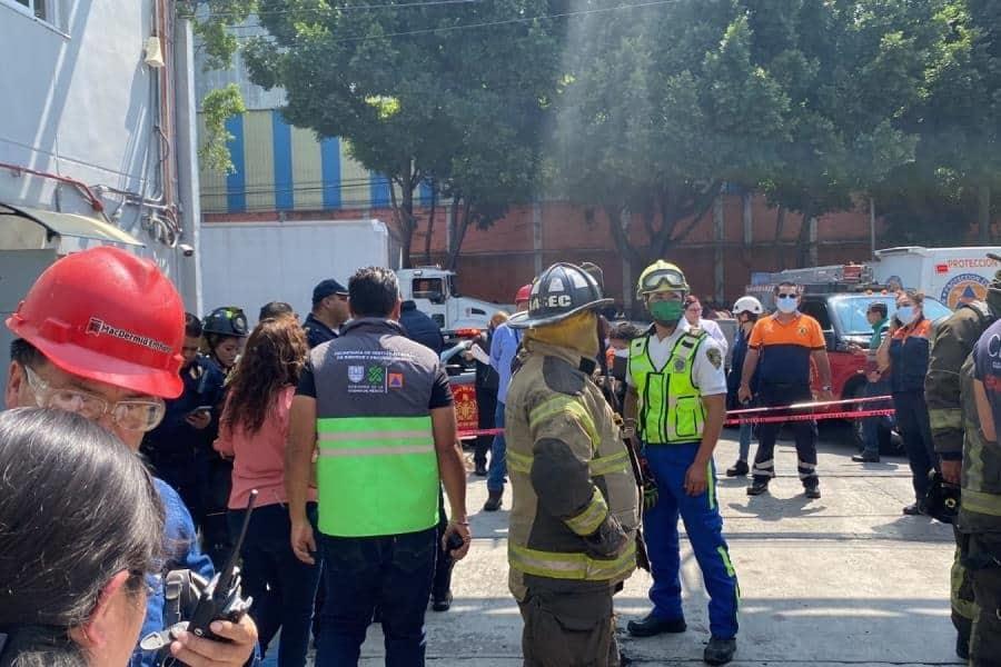 3 intoxicados deja explosión de máquina con cianuro en CDMX