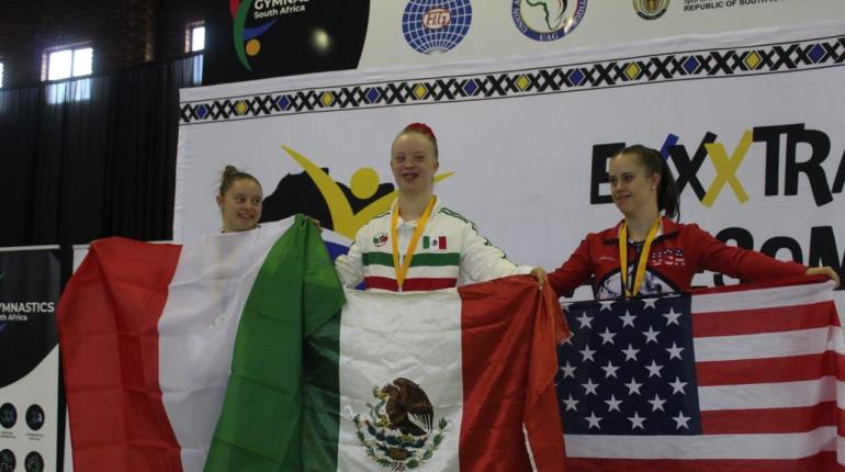 Mexicanas destacan en Mundial de Gimnasia con Síndrome de Down 2023 en Sudáfrica