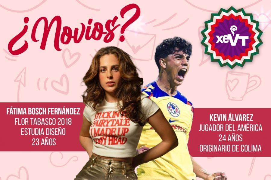 ¿Novios? Kevin Álvarez del América y Flor Tabasco tendrían romance