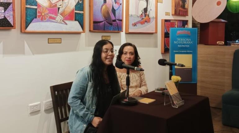 Presentan en Gabolibros "Persona no humana", de la tabasqueña Beatriz Pérez Pereda