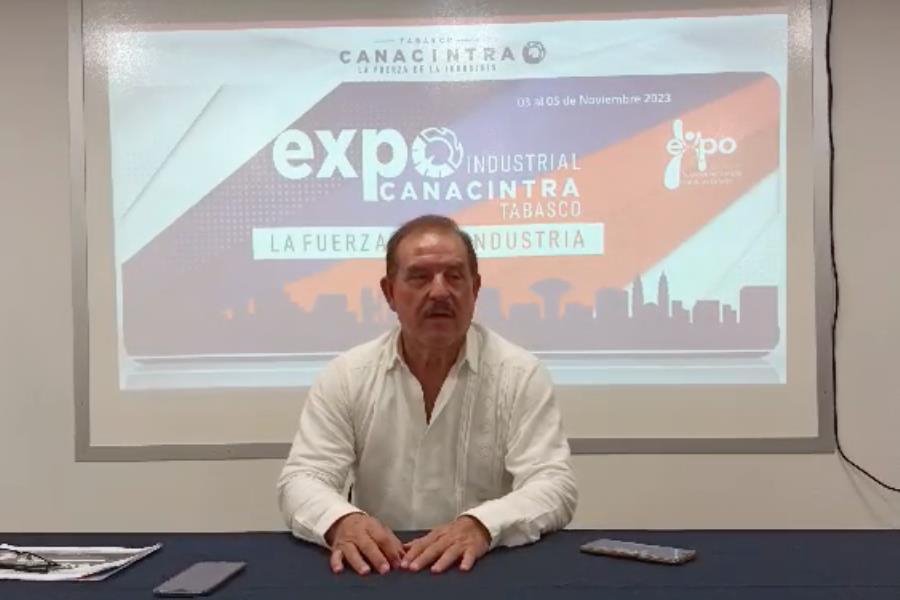 Del 3 al 5 de noviembre Expo Industrial, anuncia Canacintra