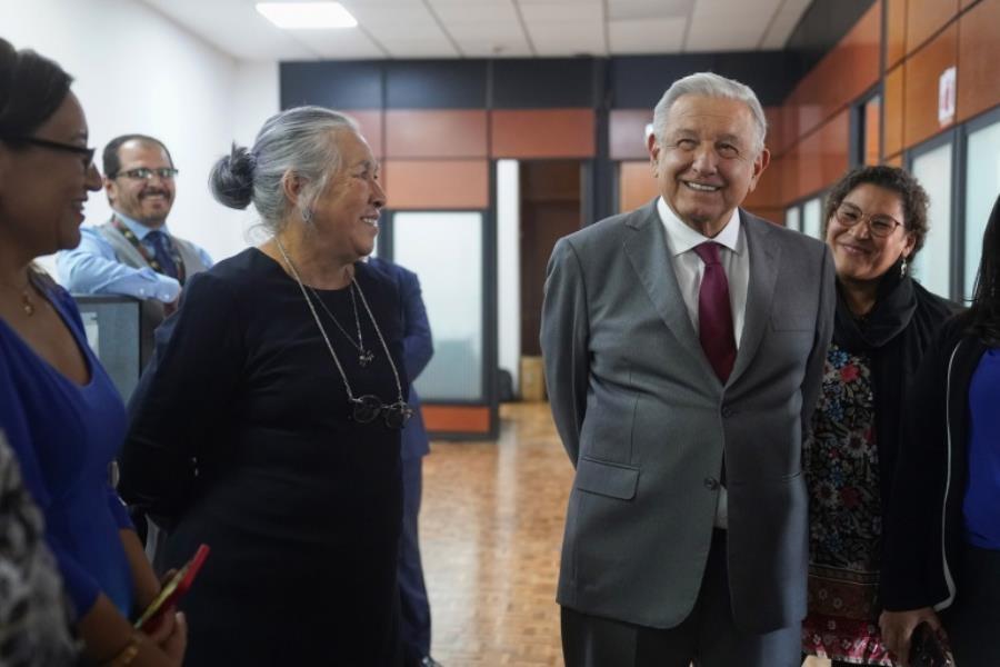 Cierro mi ciclo, pero ya se sentaron las bases: AMLO en visita a la CJEF