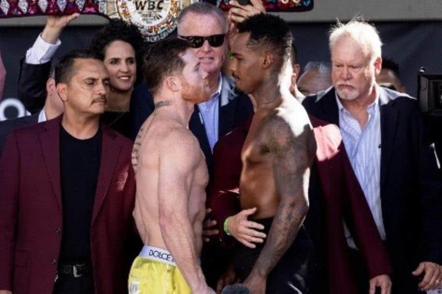 Canelo y Charlo vencen báscula y se declaran listos para combate en Las Vegas