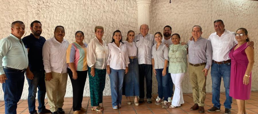 Osuna y Ojeda inician giras por Tabasco juntos, en Huimanguillo