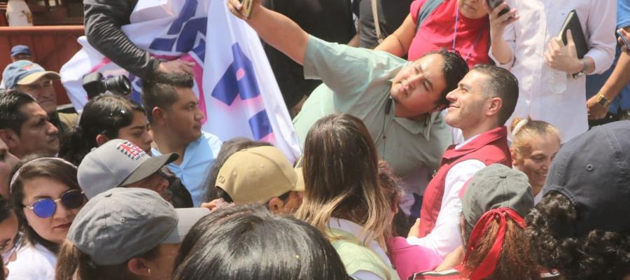 "No me avergüenzo de ser policía", señala Harfuch durante recorrido en CDMX