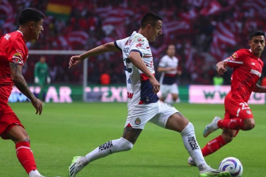 Toluca y Chivas empatan 1-1 en el cierre de Jornada 10 de Liga Mx