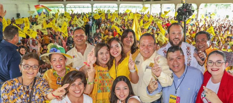 Tabasqueños no deben tenerle miedo al Frente: Xóchitl Gálvez