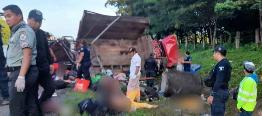 ¡Tragedia en Chiapas! Mueren 10 migrantes cubanos en la Pijijiapan-Tonalá