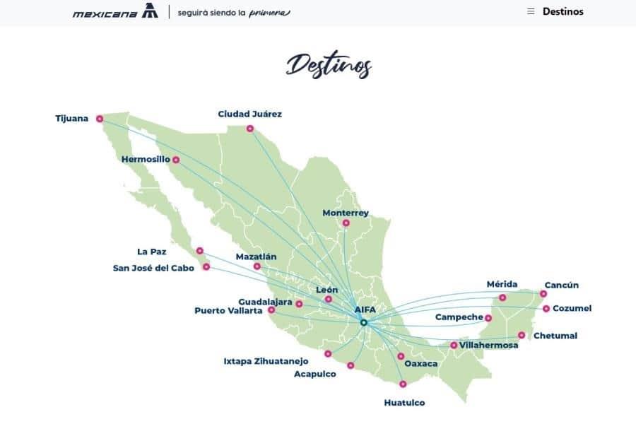 Lanzan nueva página web de Mexicana de Aviación; ya oferta vuelos