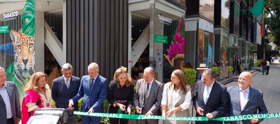 Inauguran en CDMX participación de Tabasco en Punto México