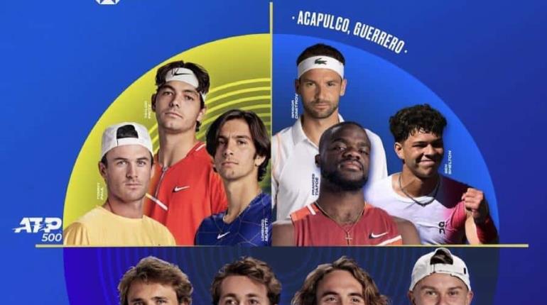 Abierto de Acapulco 2024 contará con la participación de cinco jugadores del Top 10 de la ATP